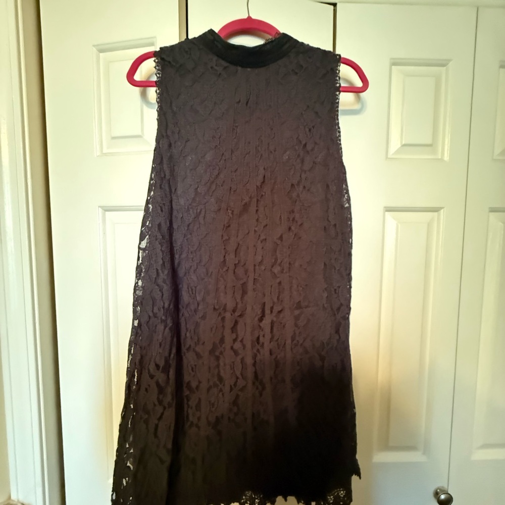 Xhilaration Black Lace Mini Dress